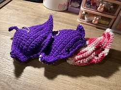 Crochet Stingwrays $8