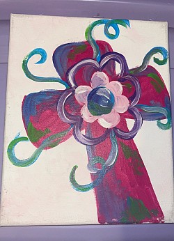 Cross painting $5