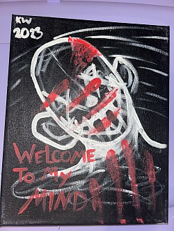 Creepy painting $5