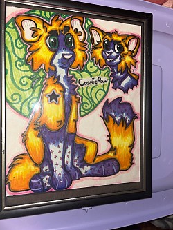 Cosmic paw oc drawing $10