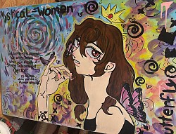 Independent speech painting $200